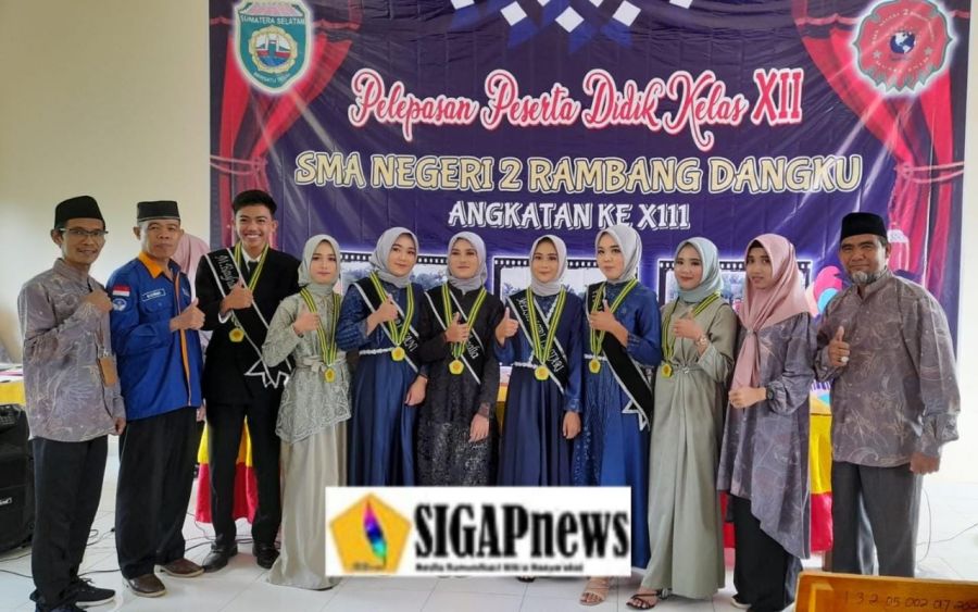 7 Siswa/Siswi Terbaik SMAN 2 Rambang Dangku Mendapatkan Beasiswa Perguruan Tinggi TA  2022-2023