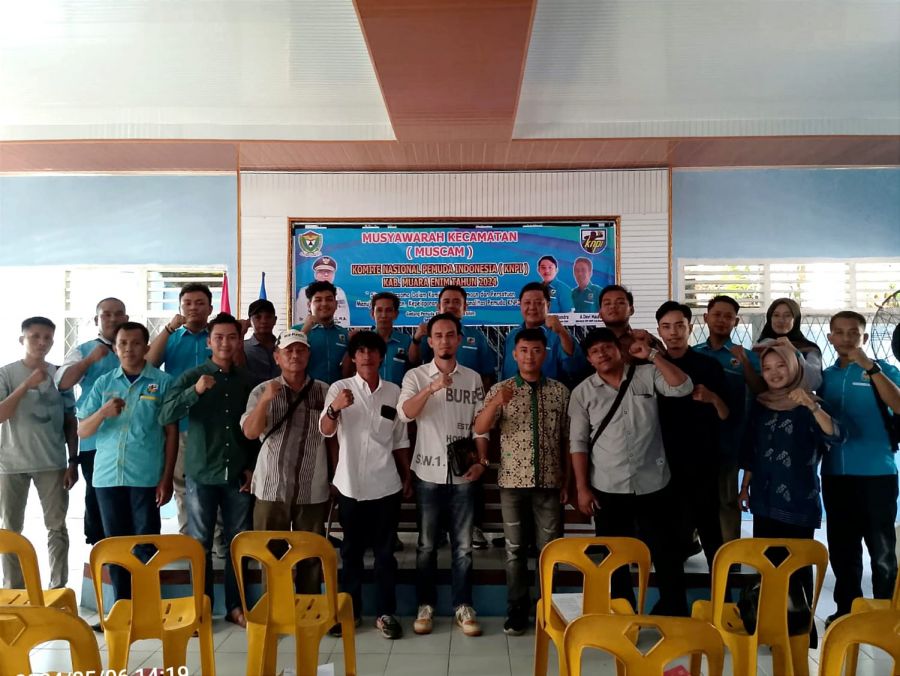 Ahmad Devi Maulidi Buka Muscam KNPI Kab Muara Enim PRIODE 2024-2027