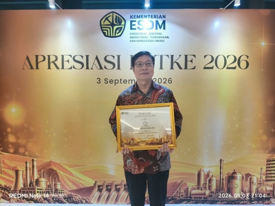 Anak Perusahaan PTBA, PT HBAP Raih Juara 3 Apresiasi EBTKE 2026 dari Kementerian ESDM