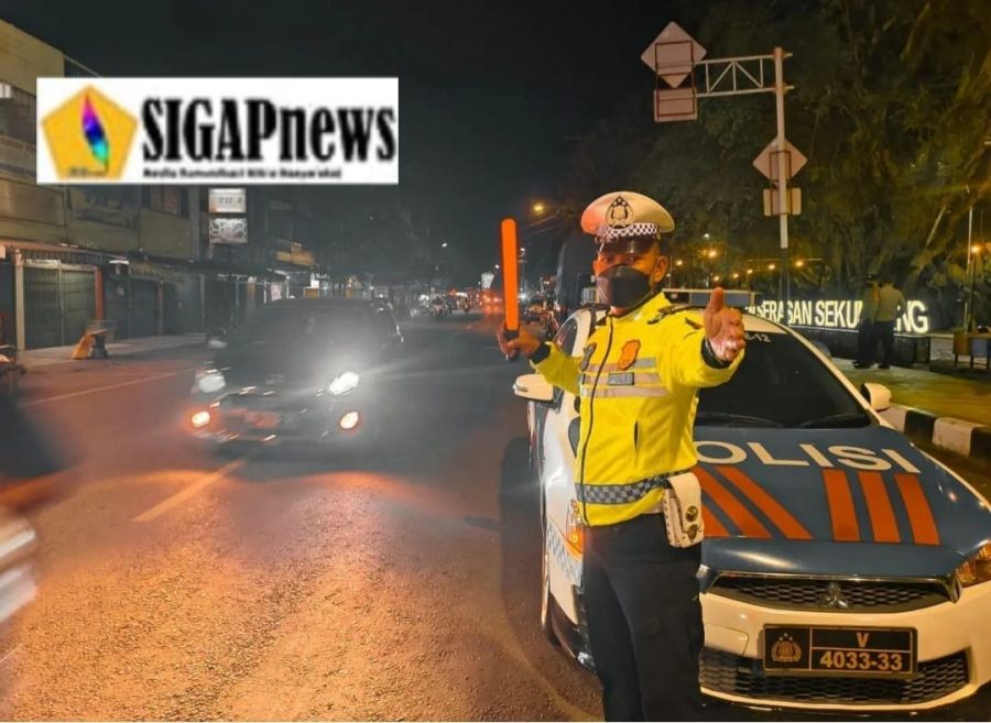 Antisipasi Balap Liar, Satlantas Polres Muara Enim Polda Sumsel Laksanakan Patroli