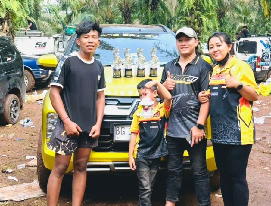 Bang Boy Owner Team BMGRT Wakili Sumsel Ikuti Ajang Grasstrack di Lampung Timur