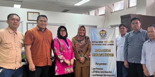 Berikan Bantuan Hukum Gratis, YLBH Sejahtera Hadir di Muara Enim
