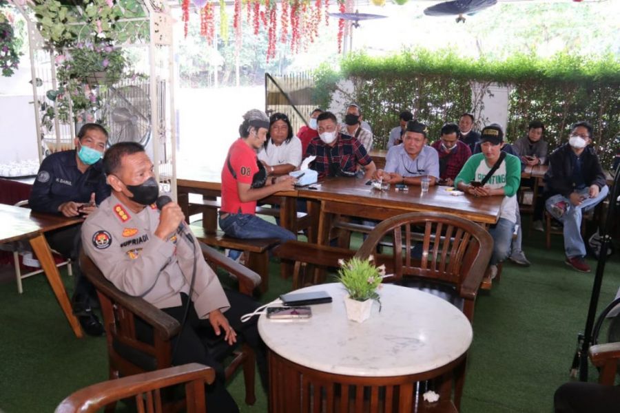 Bina Wartawan, Kabid Humas Polda Sumsel: Wartawan dan Polisi adalah Mitra dalam Kamtibmas