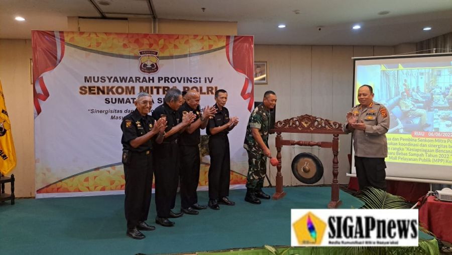 Buka Musprov Senkom Sumsel,  Polda Sumsel: Senkom Banyak Bantu Polri