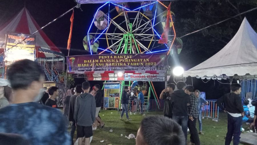 Dalam Rangka Hari Juang Kartika Tahun 2022, Kiban Yonif 141 AYJP, Gelar Pasar Rakyat