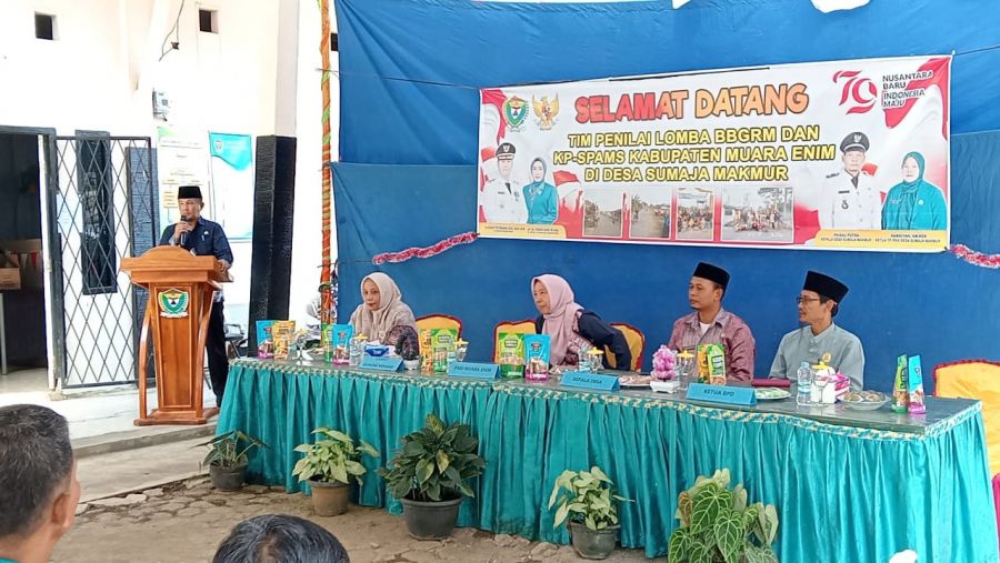 Desa Sumaja Makmur Wakili Kecamatan Sebagai Peserta Lomba BBGRM dan KP-SPAMS Tingkat Kabupaten