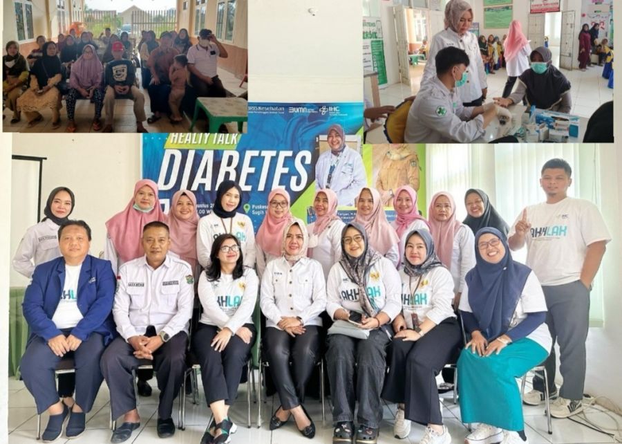 Di Apresiasi Healty Talk RS Pertamina Prabumulih Melalui CSR Ke UPTD Puskesmas Sugih Waras