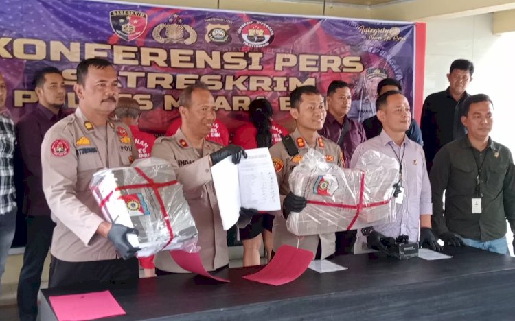 Dugaan Korupsi 15 Miliyar Lebih Desa Darmo, 3 Tersangka Diamankan Polres Muara Enim