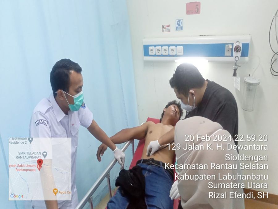 Diduga Oknum Kapolres Labuhanbatu Sumut Aniaya Wartawan