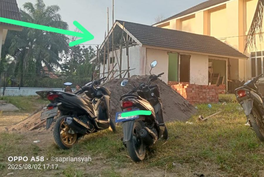 Diduga Proyek Siluman, Renovasi Rumah Dinkes Yang Terletak Di Desa Sumaja Makmur Menuai Kritikan