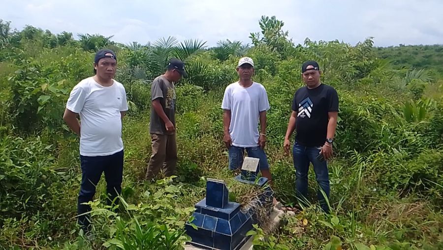 Diduga PT Surya Bumi Agro Lengang Rampas Tanah Warga Yang Ada Kuburan