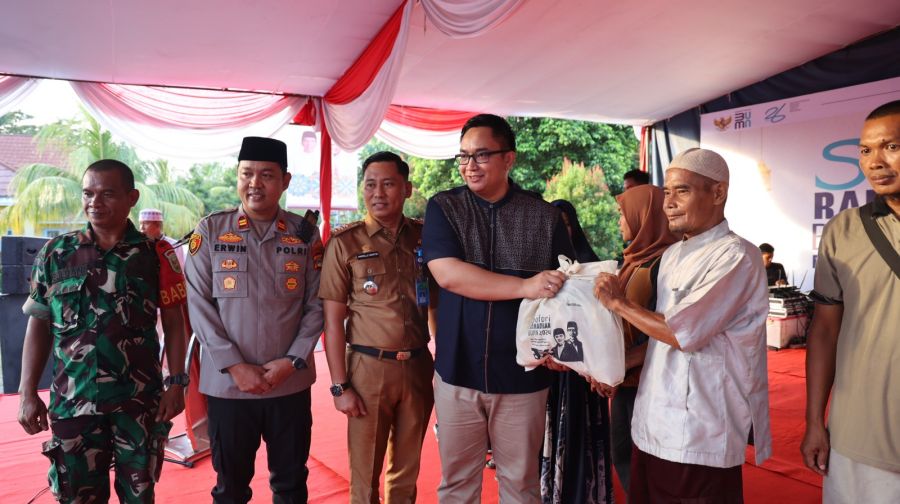 Donasikan Rp 73.500/ Paket Sembako, PTBA Luncurkan 1000 Paket Sembako Murah Usung Safari Ramadhan