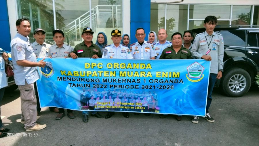 DPC Organda Muara Enim Berangkat hadiri Mukernas Organda Ke 1