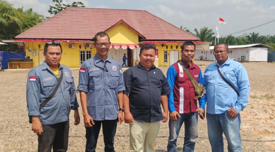 Gabungan  Ketua Organisasi Pers Pali Pertanyakan Pengguna Sumber Air Kegiatan Seismik 3D Peony