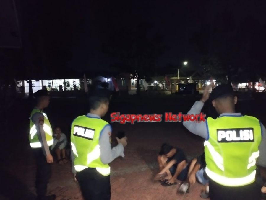 Giat Patroli Rutin, Antisipasi Terjadi Gangguan Kamtibmas di Wilkum Polres Pali
