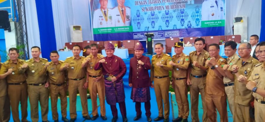 Gubernur Sumsel Silaturahmi Dengan Jajaran Pemerintah Desa Se-Kabupaten MuaraEnim