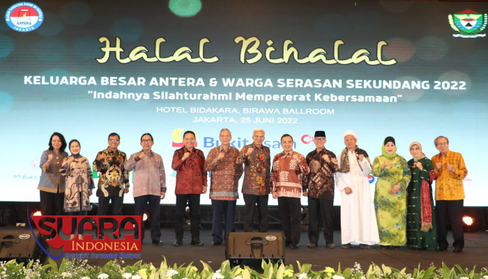 Hadiri Halal Bihalal Paguyuban Antera, Pj Bupati Disambut Hangat Warga Muara Enim se-Jabodetabek