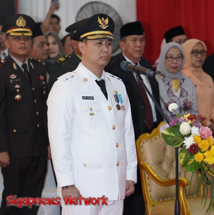 Henky Putrawan ‘Jemo’ Sugihwaras Panang Enim Resmi Jabat Pj. Bupati Muara Enim