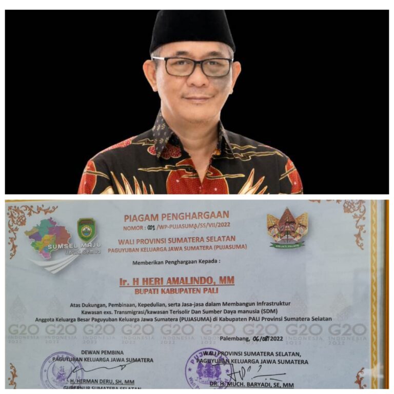 Herman Deru Akui Heri Amalindo Berjasa Membangun Infrastruktur 