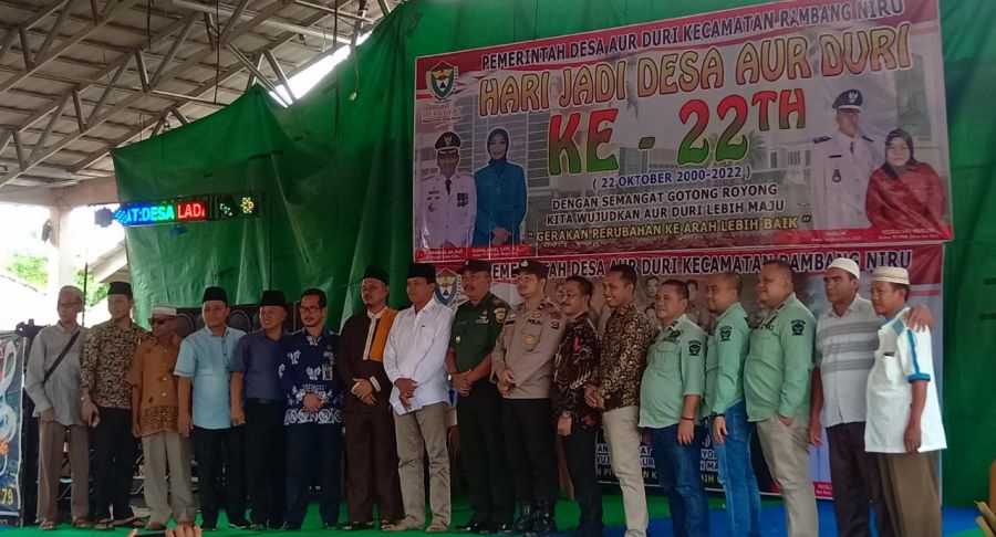 HUT Desa: Dengan Semangat Gotong Royong Kita Wujudkan Auduri Lebih Maju ke Arah Lebih Baik