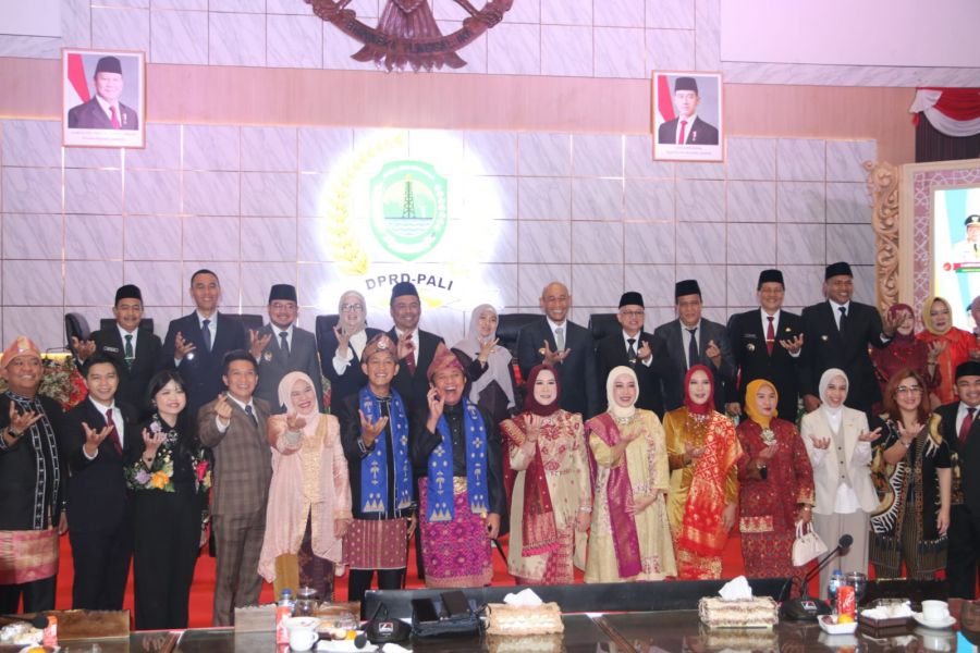 HUT Pali ke-12 Bersama Gubernur Sumsel, Bupati Harapkan Sinergi dan Kolaborasi Antar-daerah
