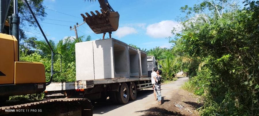 Info Penting! Jalan Air Cekdam Menuju Muara Emburung Rambang Niru Akan Ditutup Total