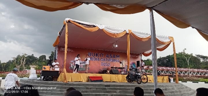 IWO Muara Enim Hadiri Bukit Asam Media Gathering 2022