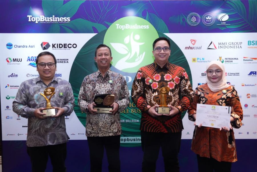 Jalankan CSR Inovatif, PTBA Borong 3 Penghargaan TOP CSR Awards