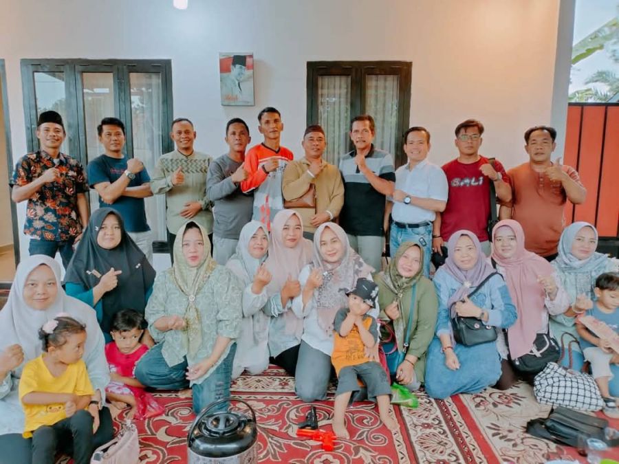 Jalin Silaturahmi, Kepala Desa Se-kecamatan Gunung Megang Gelar Pertemuan