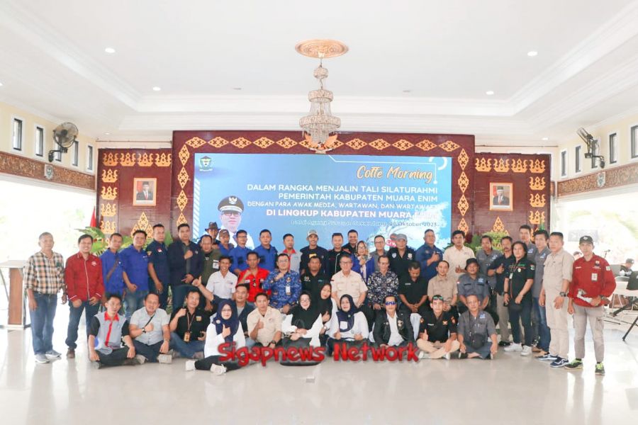 Jalin Sinergitas dengan Pemkab, PJ Bupati Bersama Awak Media Gelar Silaturahmi
