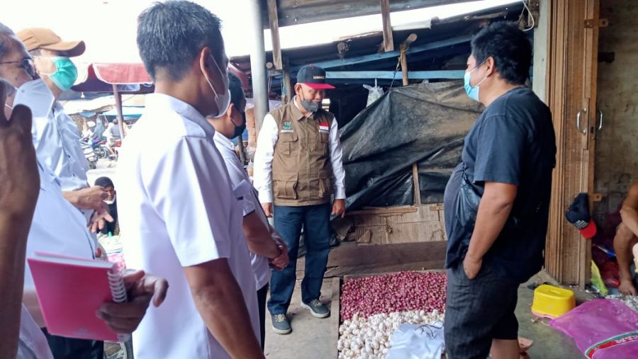 Jelang Lebaran H-5 di Pasar Tradisional Tanjung Enim Harga Sembako Masih Stabil