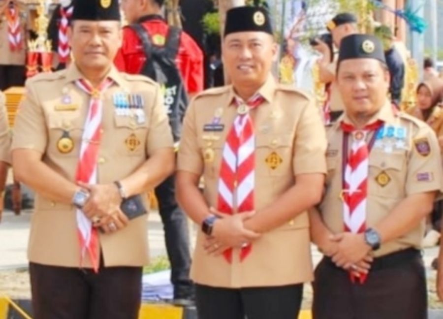Ka. Mabiran Lawang Kidul Mendapat Penghargaan Panca Warsa Gerakan Pramuka