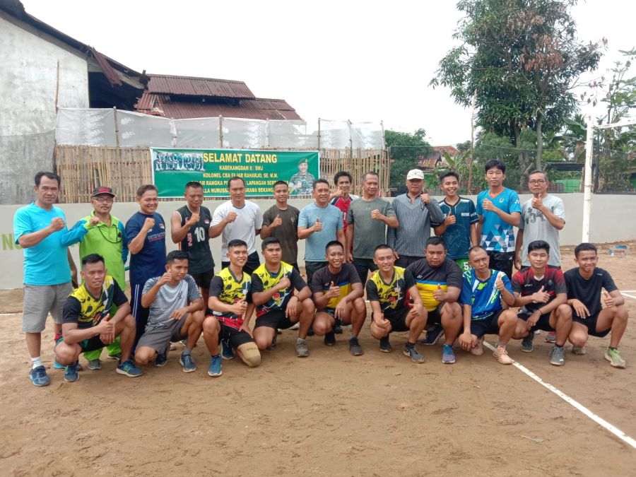 Kabekangdam II/Swj Resmikan Lapangan Serba Guna Musholah Nurussa'adah