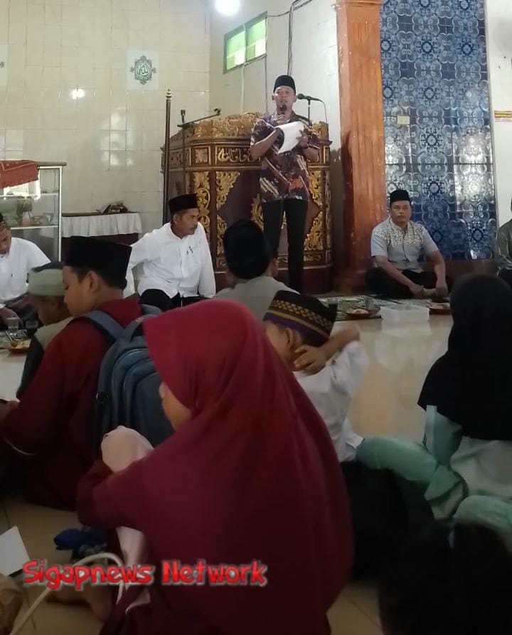 Kades Sumaja Makmur Paisal Putra Buka Lomba Antar TPA Dalam Rangka HUT RI KE-79