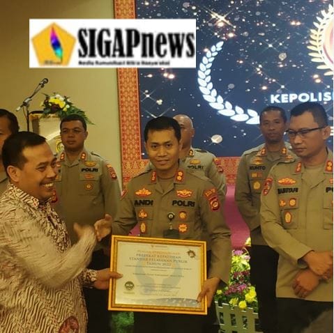 Kapolres Muara Enim Raih Penghargaan dari Ombusman RI