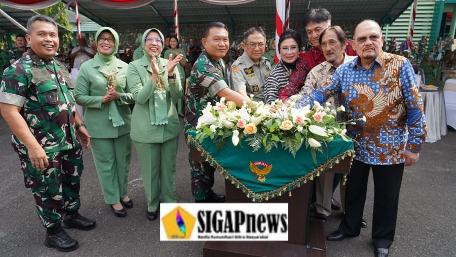 Kasad Resmikan Nama Lima Gedung Baru di Jajaran Kodam II/Sriwijaya