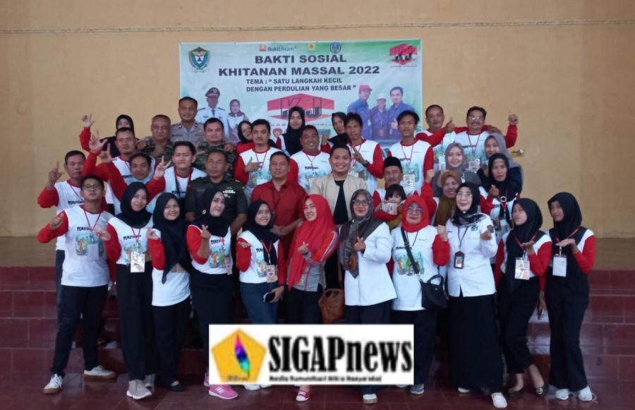 Kawan Jurnalis Sukses Gelar Khitanan Massal Bertema Satu Langkah Kecil Dengan Perdulian yang Besar