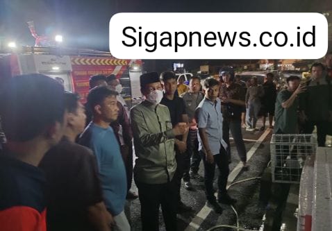 Kebakaran di Kantor Pemkab Muara Enim, Bupati Langsung Turun Kelapangan Ini keterangannya