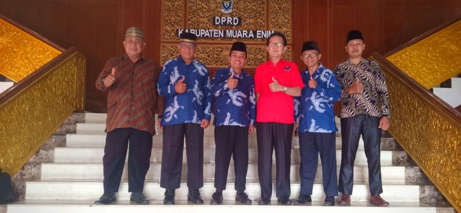 Ketua Bersama Pengurus Harian DPD LDII Kab. Muara Enim Beraudiensi ke Ketua DPRD
