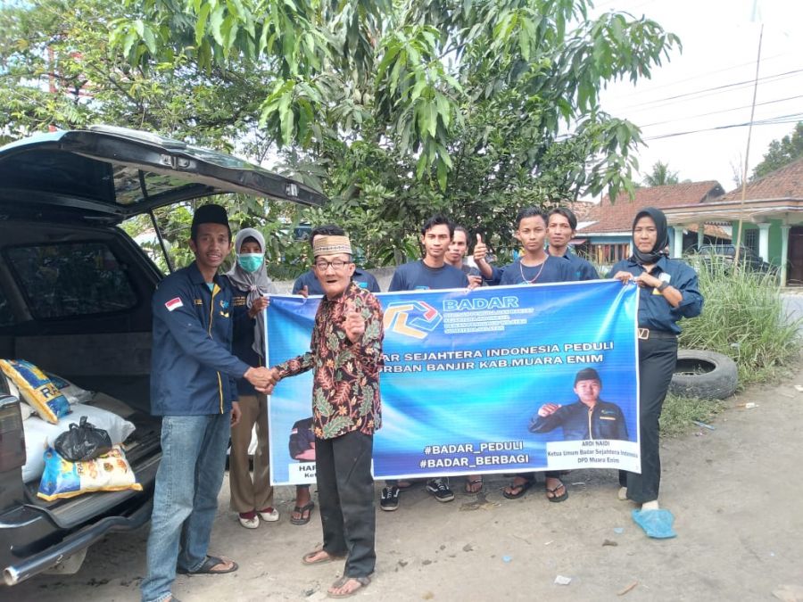Ketua DPD KNPI Muara Enim H Adriansyah Aprsiasi Gerakan Ormas Badar, Sekaligus Ajak Ormas OKP Lain