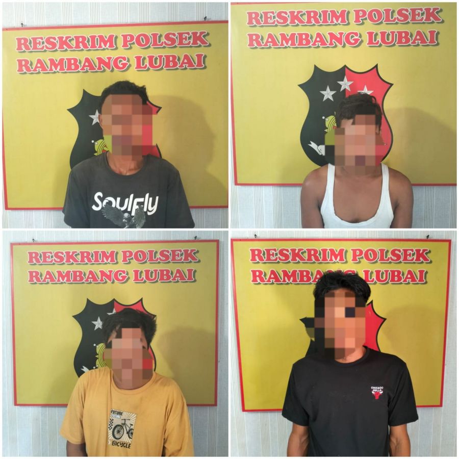 Komplotan Pelaku Pencurian Buah Sawit Diamankan Polisi