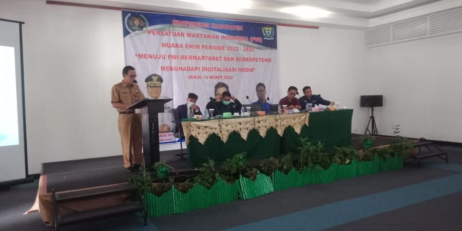 Konferkab PWI Muara Enim Priode 2022-2025