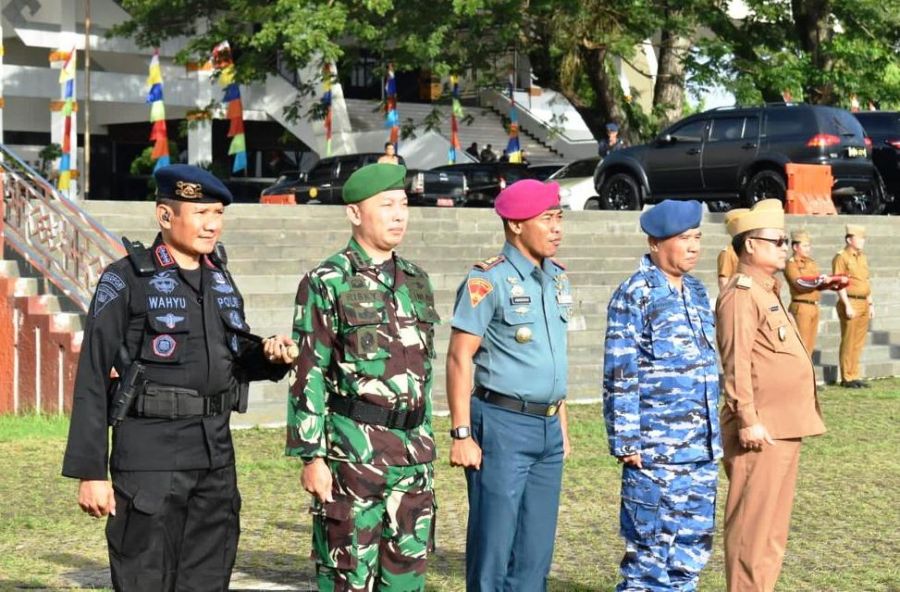 Korem 043/Gatam Bersama Forkopimda Bersinergi Percepatan Pembangunan Provinsi Lampung
