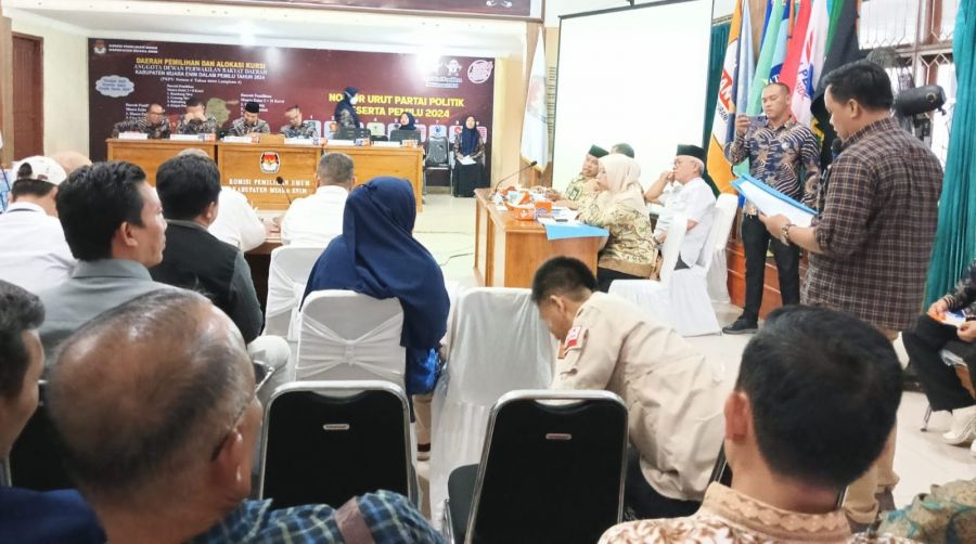 KPU Gelar Rapat Pleno DPSHP Terbuka, Ini Jumlah Pemilih Aktif di Kabupaten Muara Enim