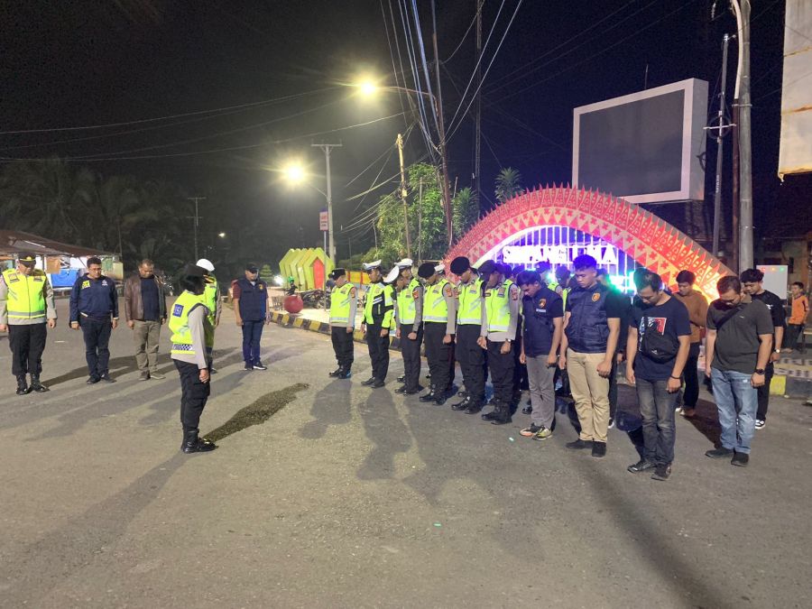 KRYD, Antisipasi Terjadinya Gangguan Kamtibmas di Wilayah Polres PALI, Laksanakan Razia Terpadu