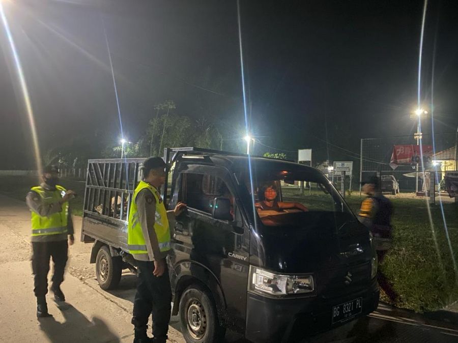KRYD Lakukan Razia Terpadu Tim UKL lV Polsek Penukal Utara