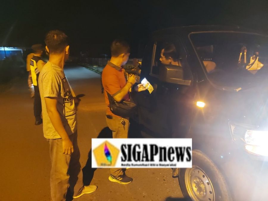 KRYD, Polsek Sungai Rotan Razia Antisipasi Gangguan Kamtibmas Di Bulan Ramadan 1444 H