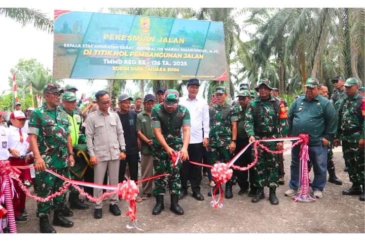 KSAD TNI AD Tutup TMMD Ke-126 di Muara Enim, Bupati Apresiasi Program Unggulan Untuk Masyarakat