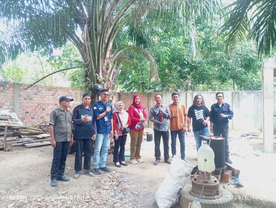 Kunjungan Brida Kab Muara 
Enim Ke Desa Sumaja Makmur 
