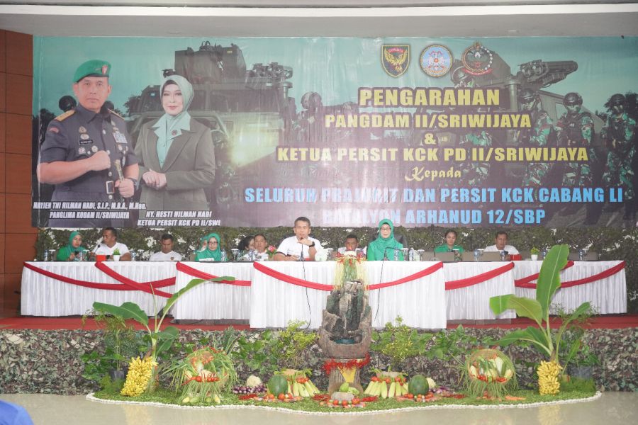 Kunjungi Yon Arhanud 12/SBP, Pangdam ll Swj Tinjau Pemanfaatan Lahan Tidur